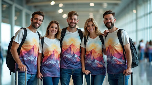 DTF Printing for Travel Groups Matching Shirts for Group Adventures