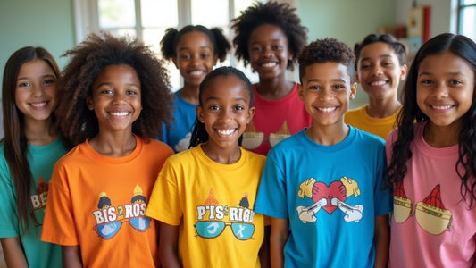 DTF Printing for Youth Groups Inspirational Custom Shirts for Young People