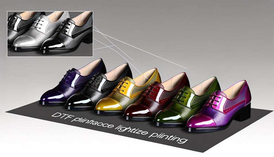 custom footwear with dtf printing