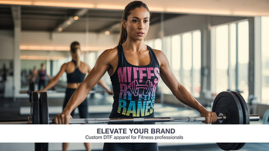 DTF Transfers for Fitness Trainers: Build Your Brand with Custom Workout Gear