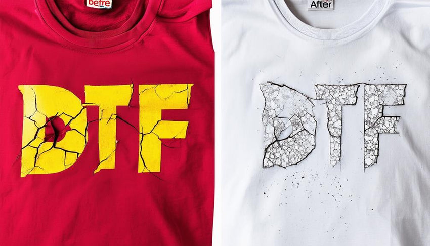 How to Fix DTF Transfer Cracking or Flaking After Washing?