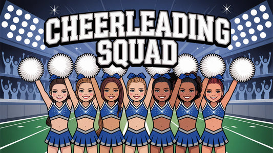 DTF Transfers for Cheerleading Squads: Ready to Press Cheer Mom Designs by EazyDTF
