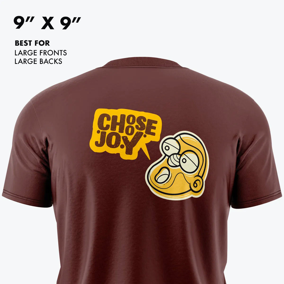 DTF Transfers By Size 9”x9”